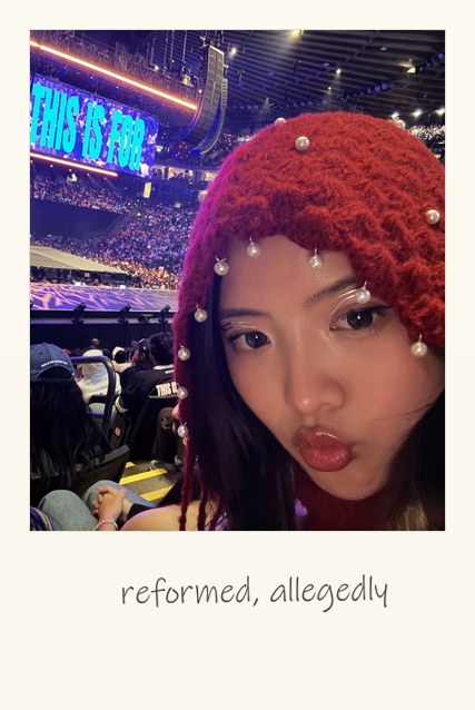 A polaroid of my own work: kpop