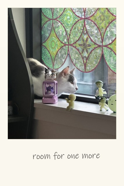 A polaroid of my own work: smiski